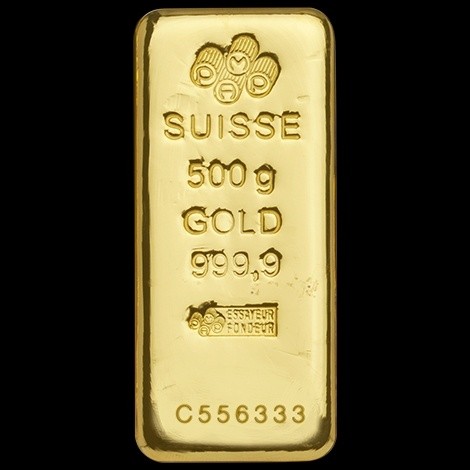 Goldbarren 500 g