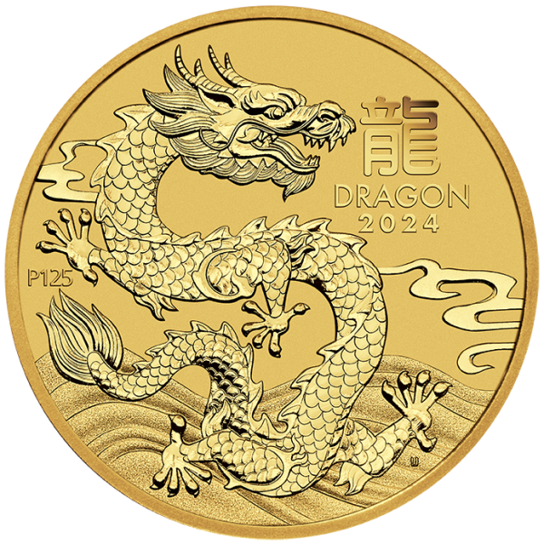 Lunar III Drache 1 oz 2024