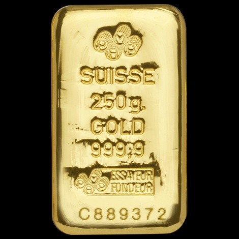 Goldbarren 250 g