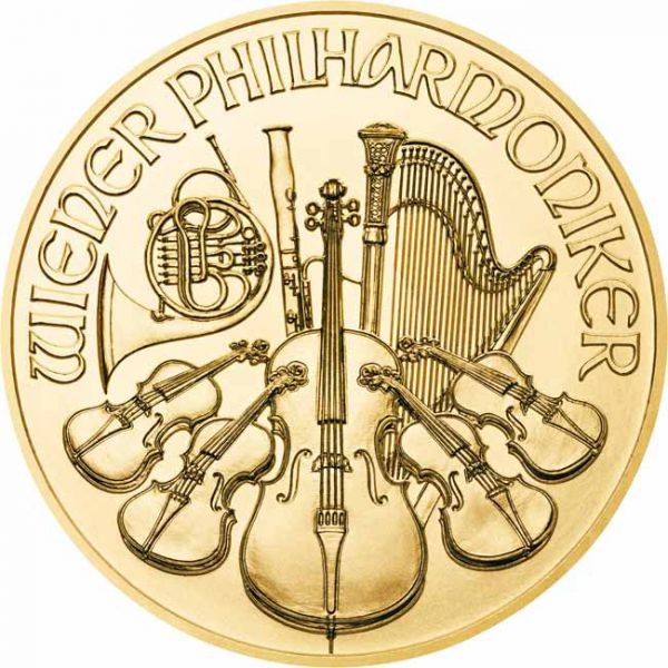 Wiener Philharmoniker 1oz Gold versch. Jahrgänge