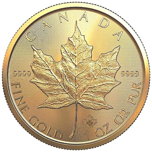 Maple Leaf 1oz Gold versch. Jahrgänge